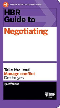 Image of HBR Guide to Negotiating